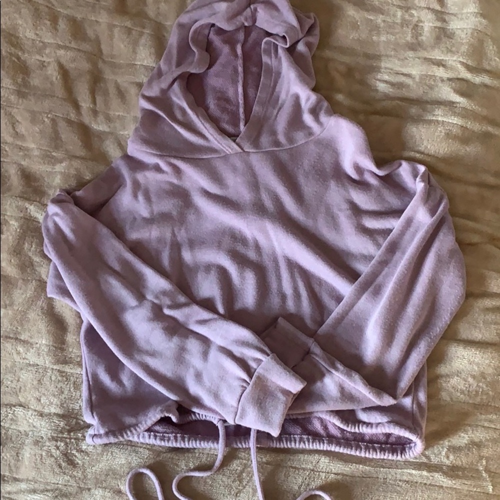 Crop top sweatshirt